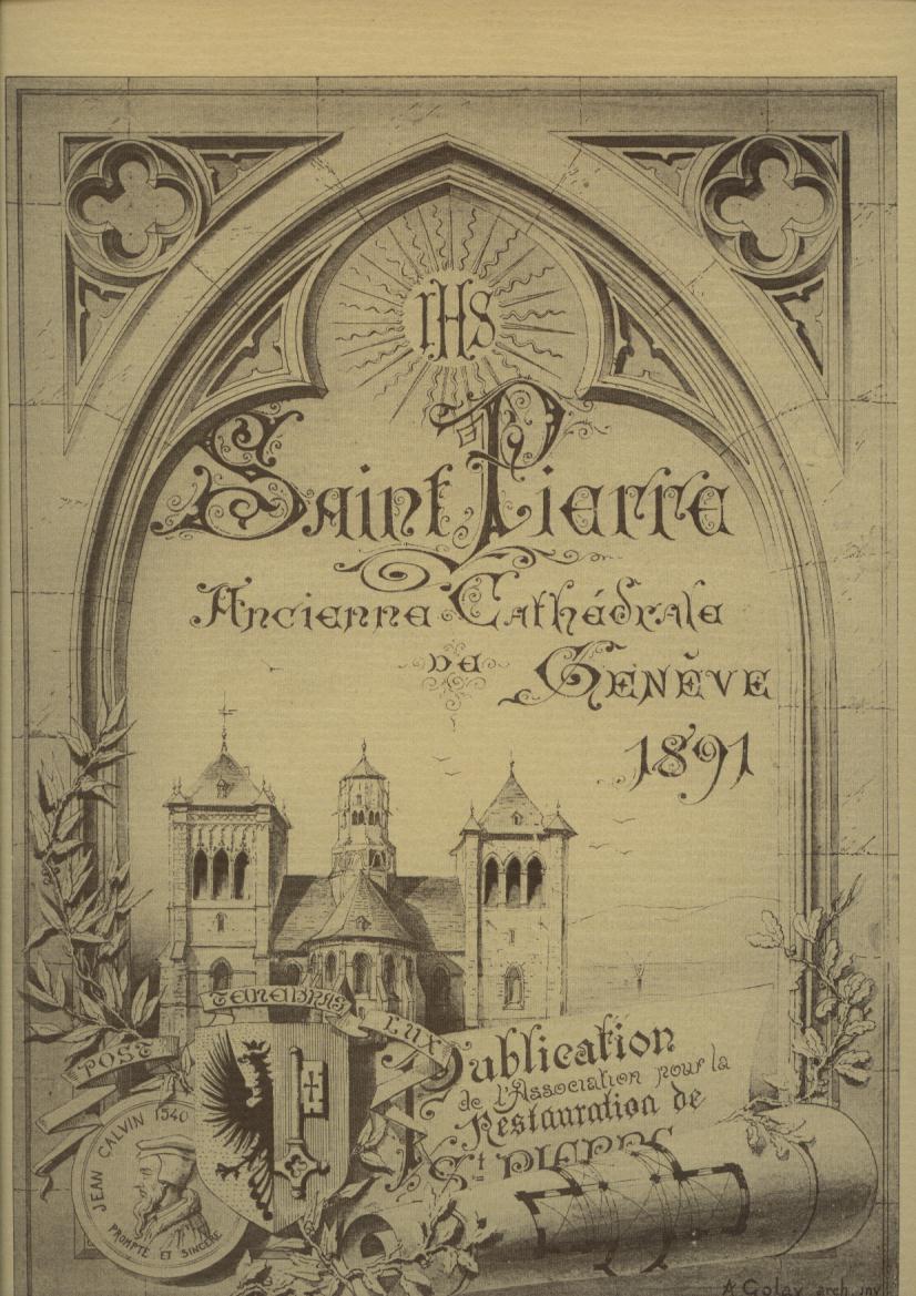cathédrale de saint-pierre 1982 genève